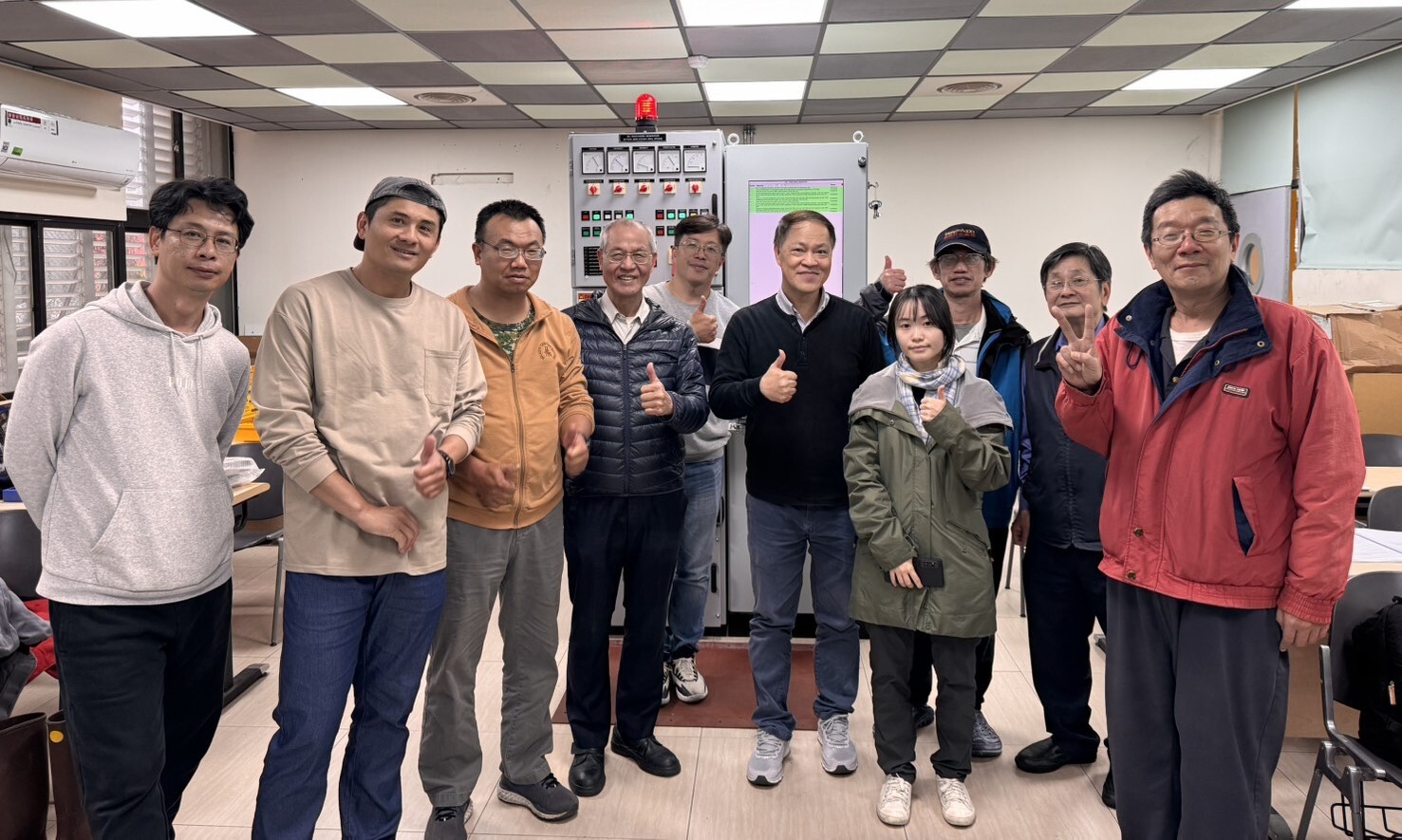 全體師長合影