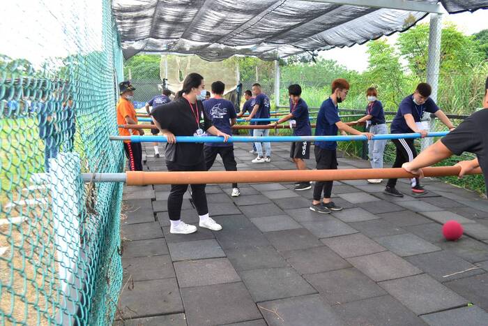 110系學會漆彈射擊闖關迎新活動圖片